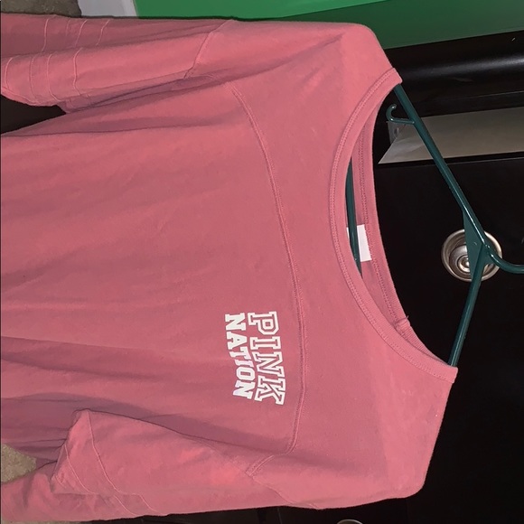 PINK Victoria's Secret Tops - Pink Shirt half-sleeve